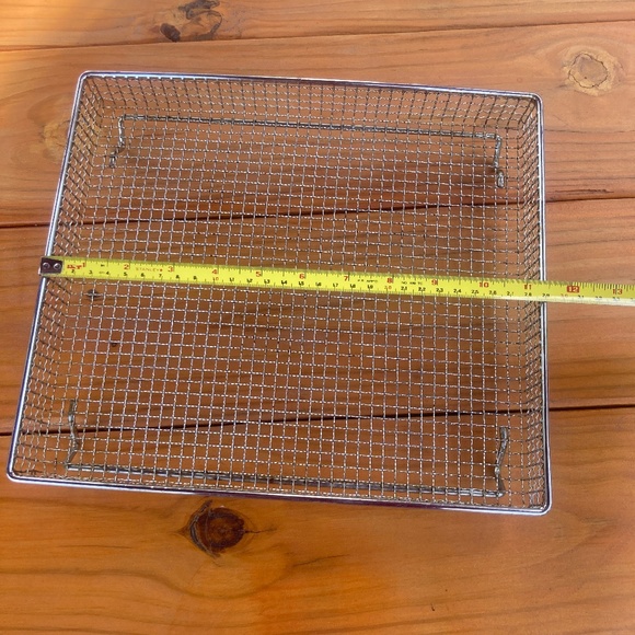 Cuisinart Air Fryer Basket Stainless Steel for TOA 60, 65 and 70, 10 x 11.5 - Picture 5 of 12